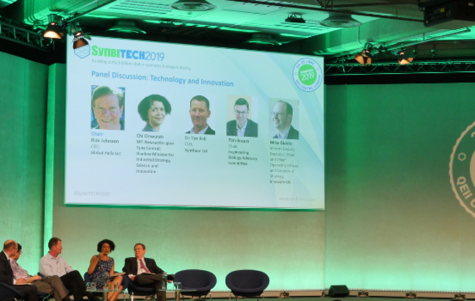 Discussion on technology & innovation at SynbiTECH 2019