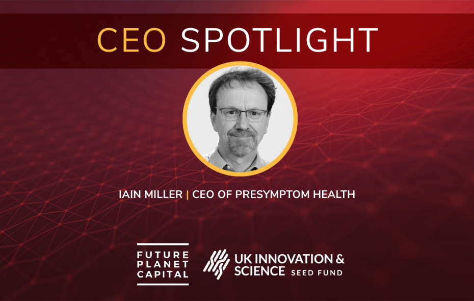 Iain Miller, CEO of PreSymptom Health